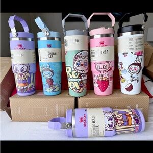 Labubu Stanley Colorful Adventure Tumblers Collection 30oz